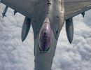 F-16 pilots, KC-135 crews team for mid-air refueling training